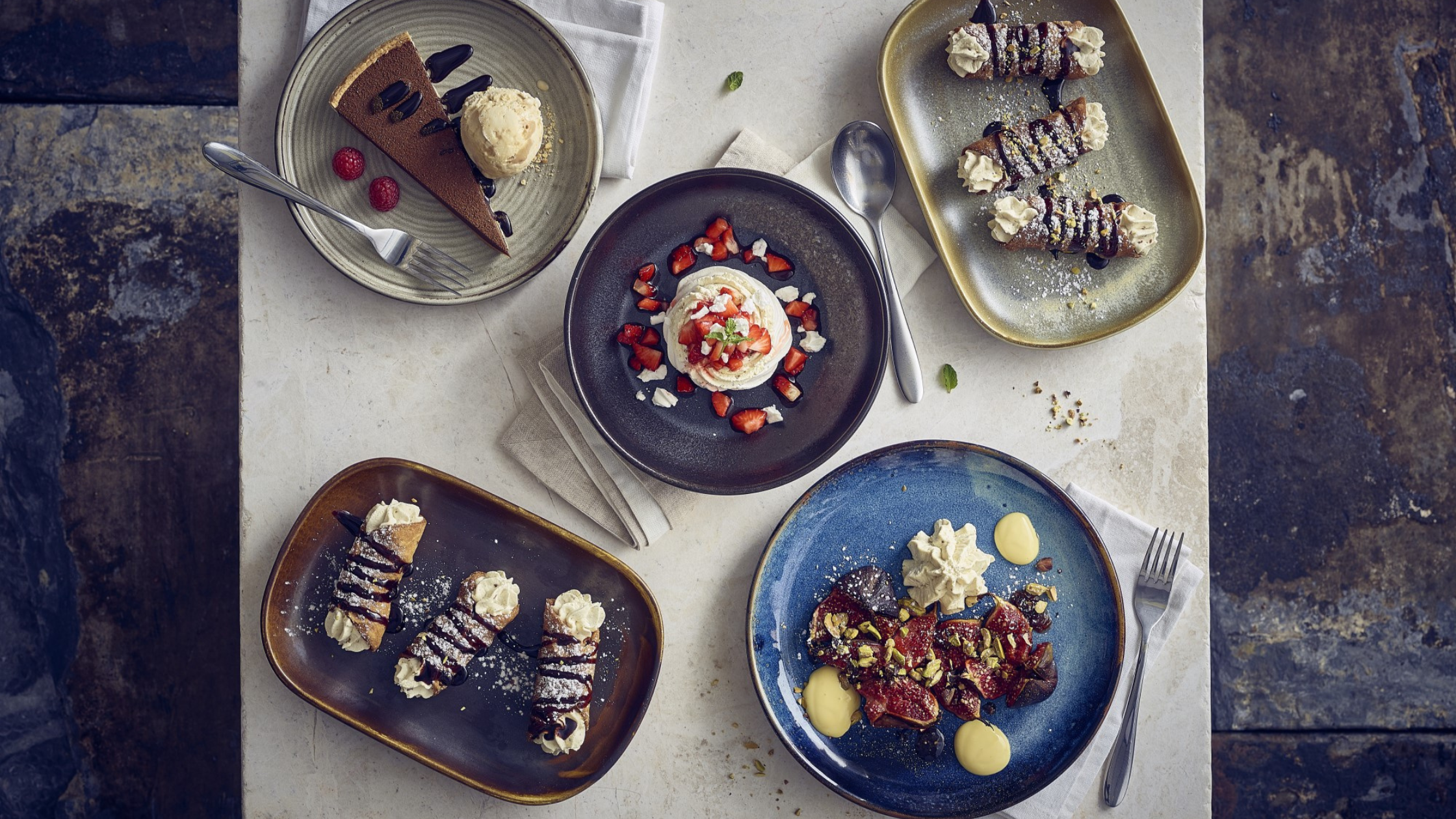 The range crockery top